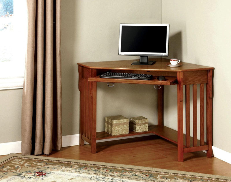 Toledo  Medium Oak Corner Desk