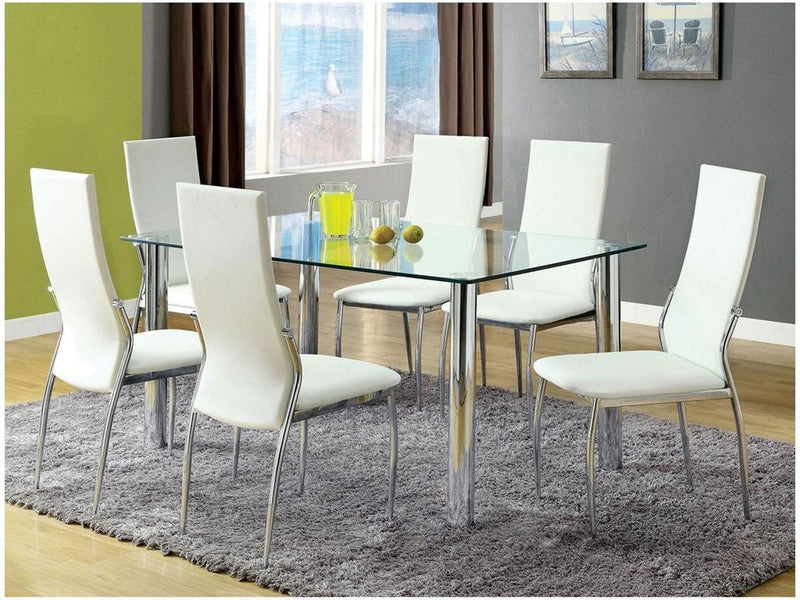 Kona Chrome Dining Table