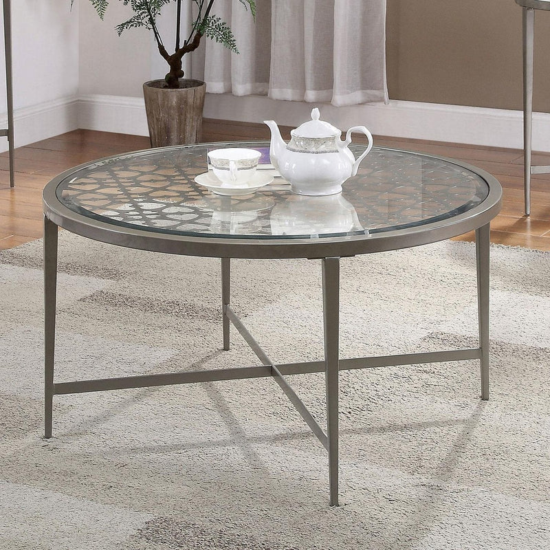 Freja Silver Coffee Table