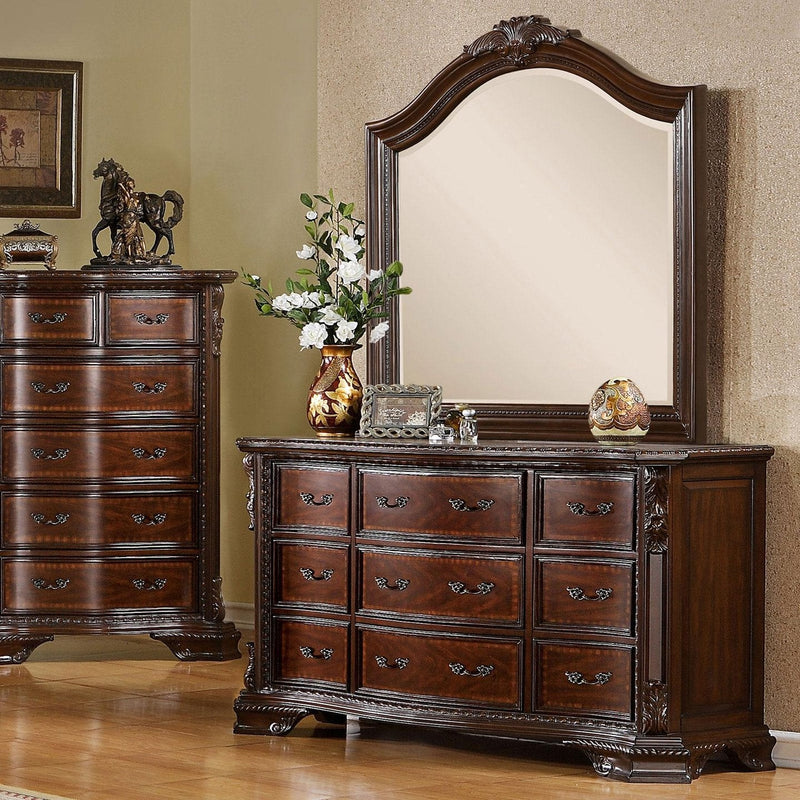 Monte Vista Brown Cherry Dresser