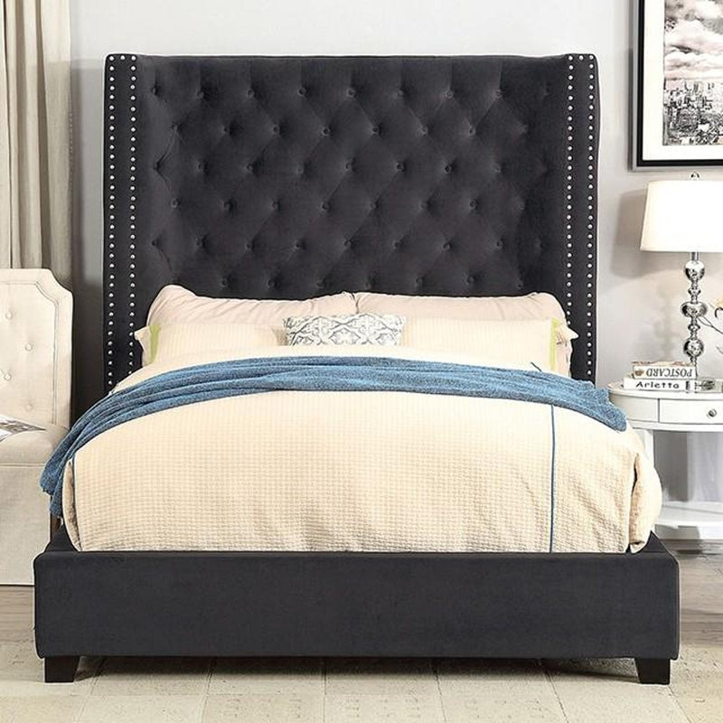 Mirabelle Dark Gray Eastern King Bed