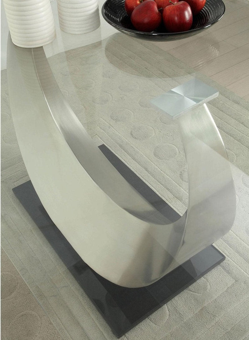 Orla Silver & Black Dining Room Table