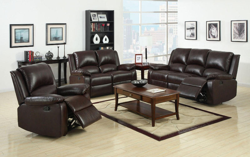 Oxford Dark Brown Recliner