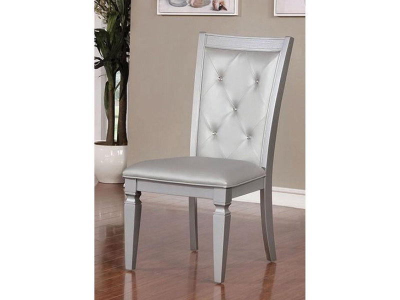 Alena Silver Dining Chair (Set of 2)