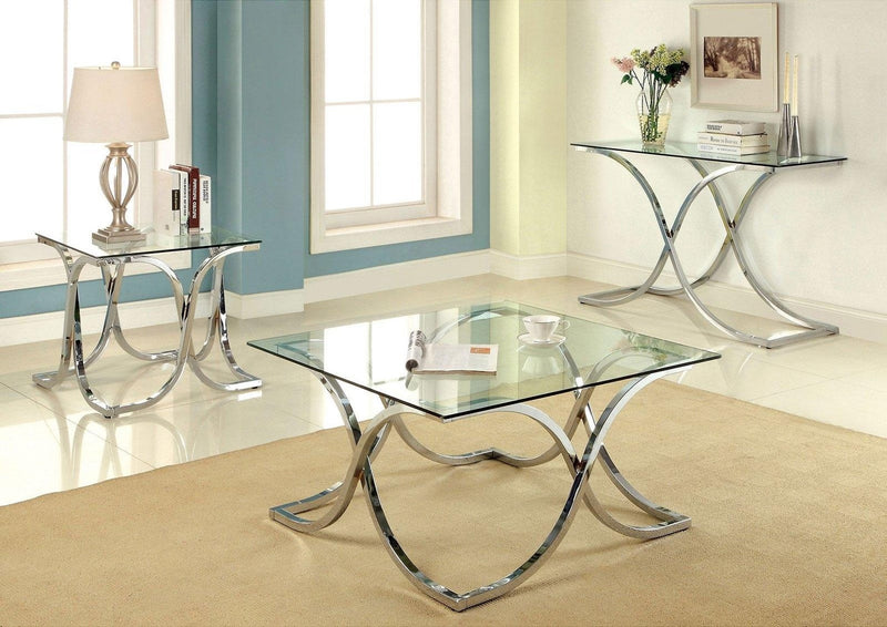 Luxa  Chrome  End Table