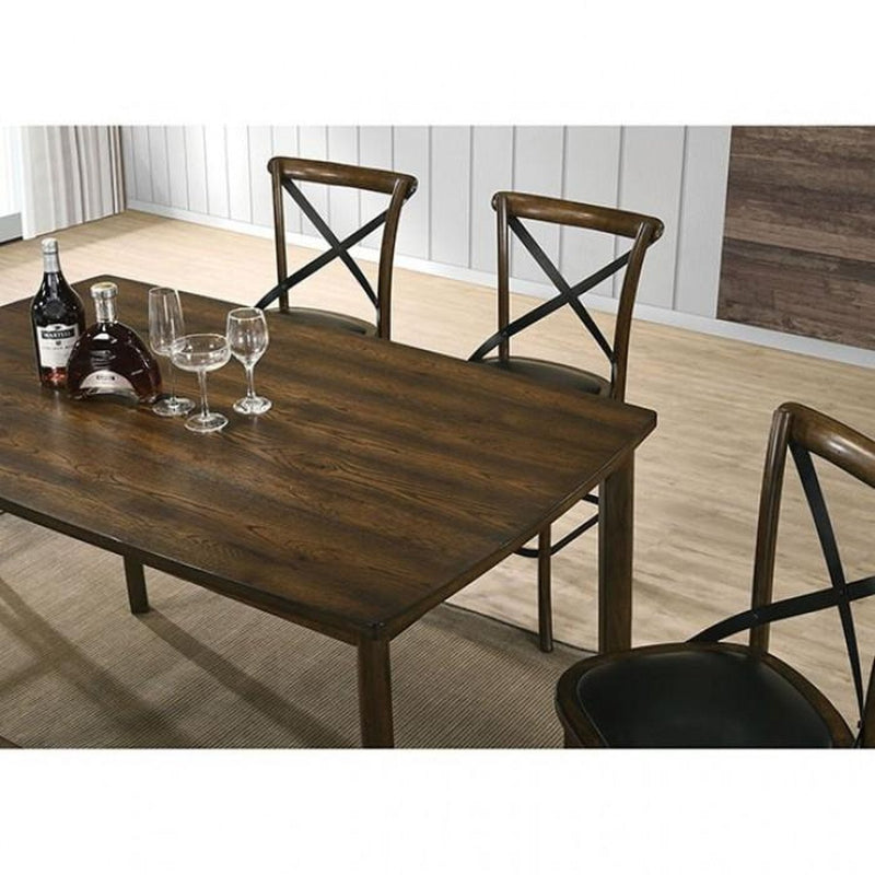 Buhl Burnished Oak Counter Height Dining Table