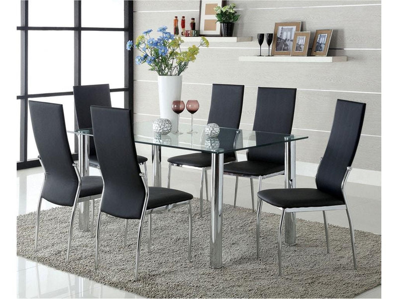 Kona Chrome Dining Table