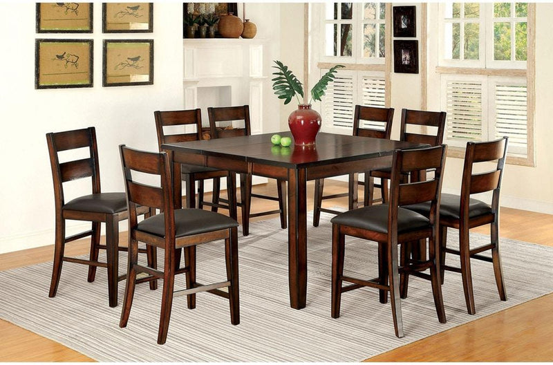 Dickinson Dark Cherry 9pc Dining Room Set