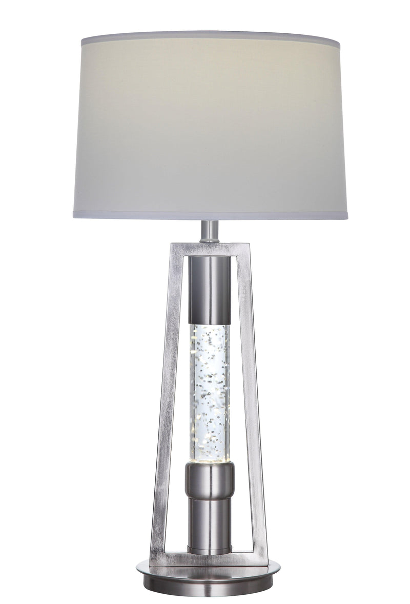 Ovesen Brushed Nickel Table Lamp - Ornate Home