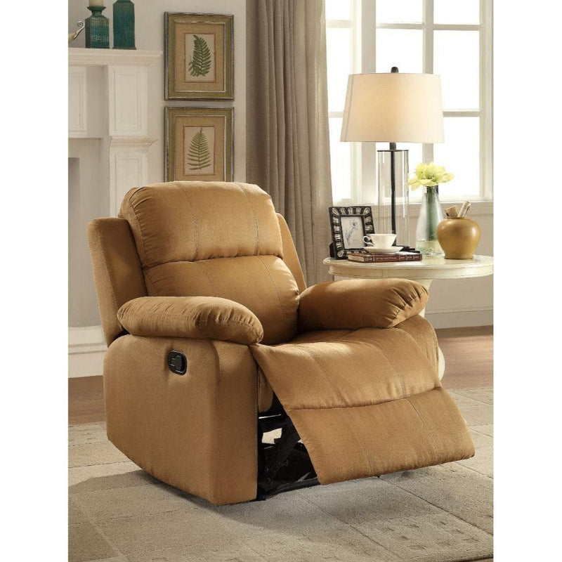 Parklon - Brown Microfiber - Recliner Chair - Ornate Home