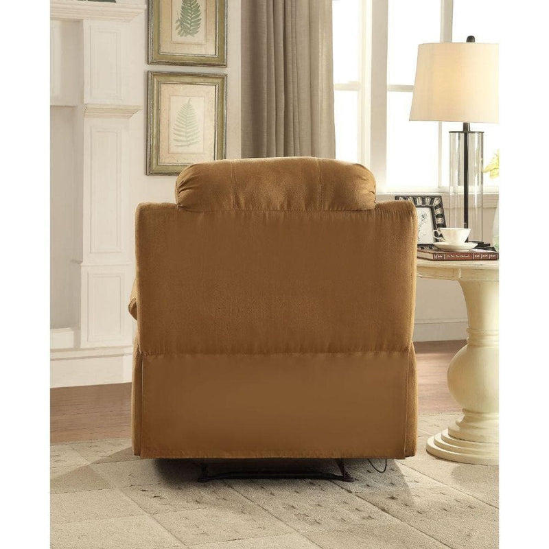 Parklon - Brown Microfiber - Recliner Chair - Ornate Home