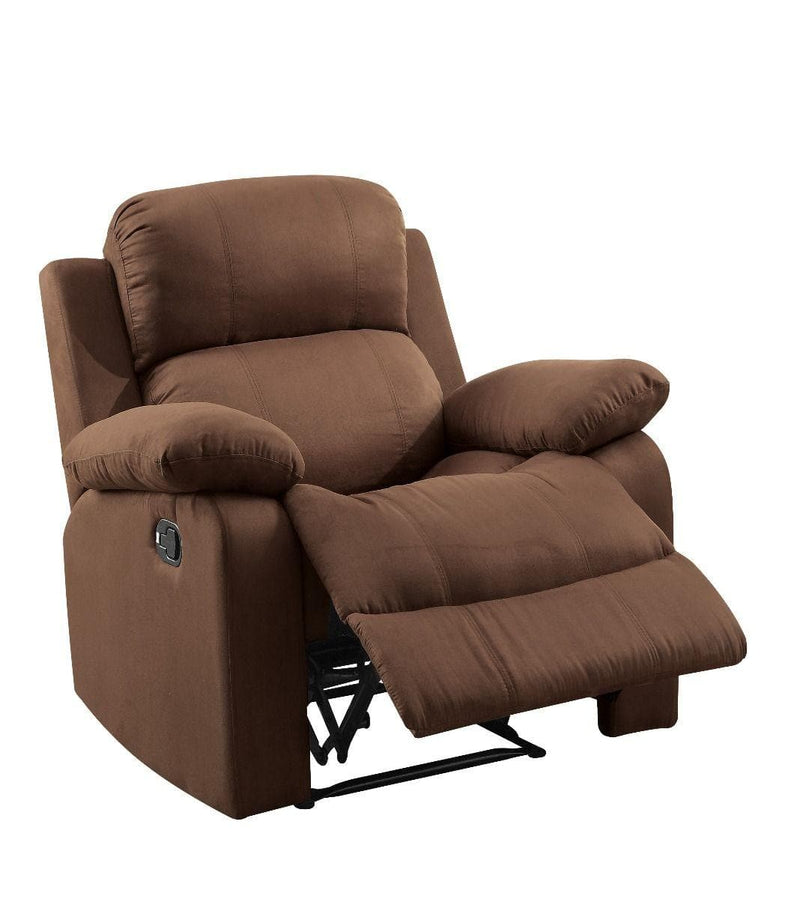 Parklon - Chocolate Microfiber - Recliner Chair - Ornate Home