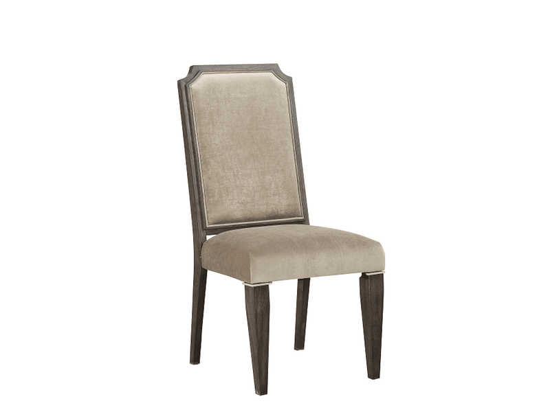 Peregrine Fabric & Walnut Side Chair - Ornate Home