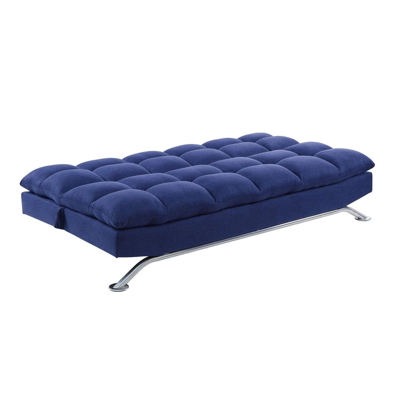 Petokea - Blue - Futon/Armless Adjustable Sofa - Ornate Home