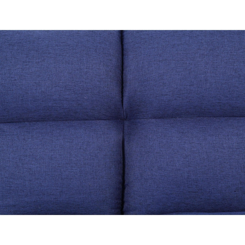 Petokea - Blue - Futon/Armless Adjustable Sofa - Ornate Home