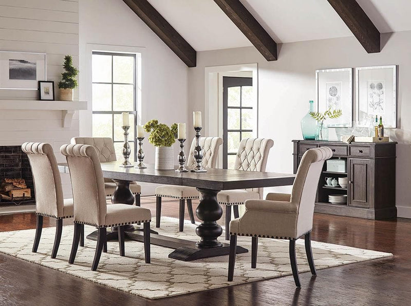 Phelps - Antique Noir - Traditional Dining Table - Ornate Home