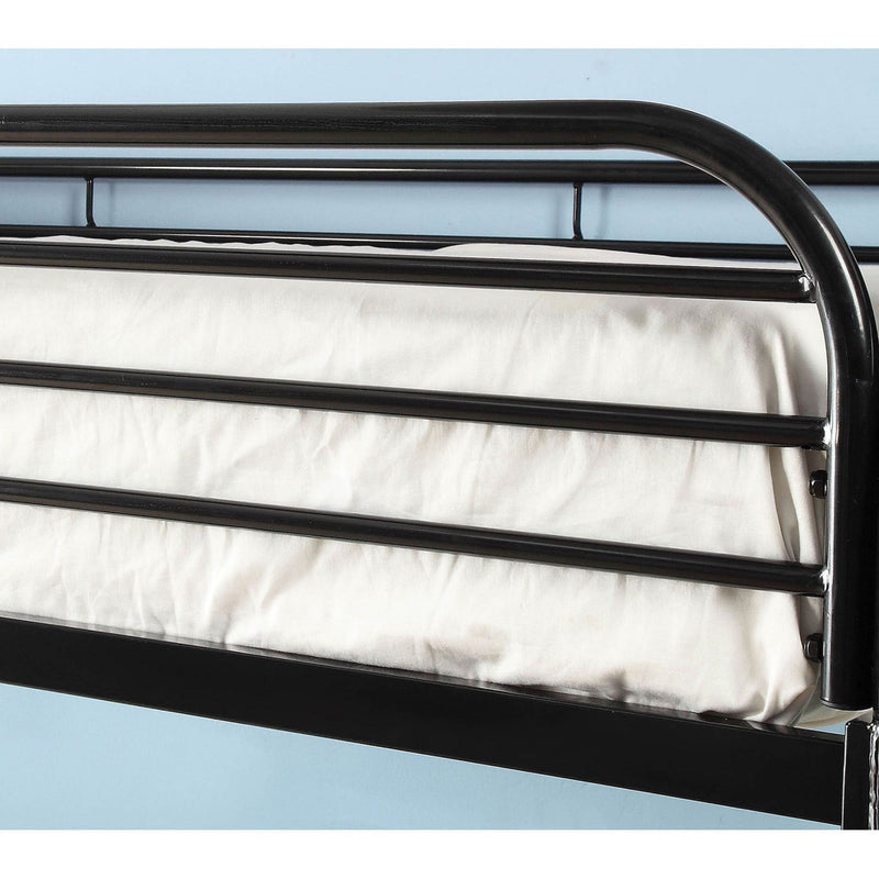 Opal Black Twin/Twin Bunk Bed