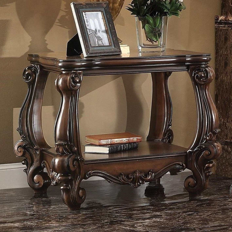 Versailles - Cherry Oak - End Table - Ornate Home