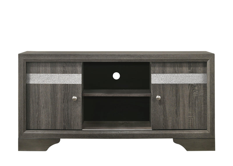 Regata Gray 55" TV Stand - Ornate Home