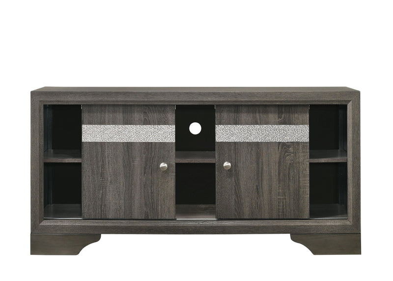 Regata Gray 55" TV Stand - Ornate Home