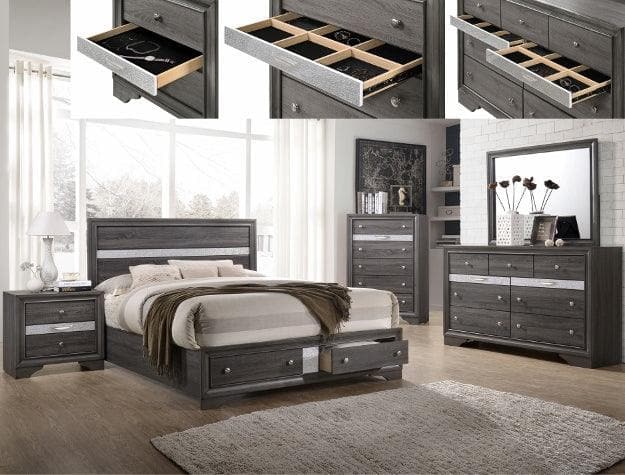 Regata Gray Chest - Ornate Home