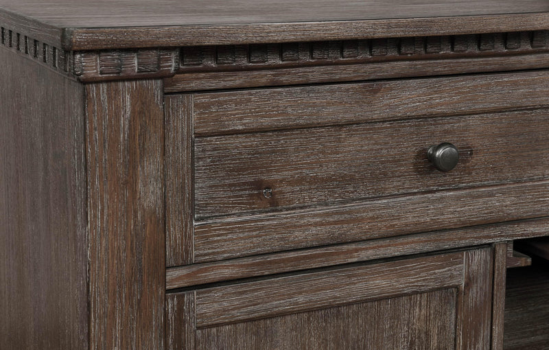 Regent Grayish Brown Server - Ornate Home