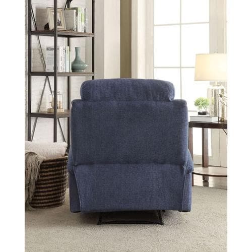 Rosia - Blue Velvet -  Manual Recliner - Ornate Home