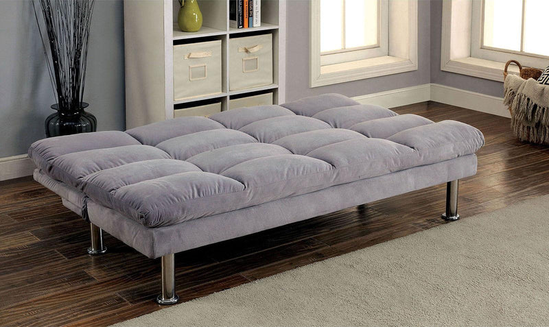 Saratoga - Gray - Futon Sofa Bed - Ornate Home