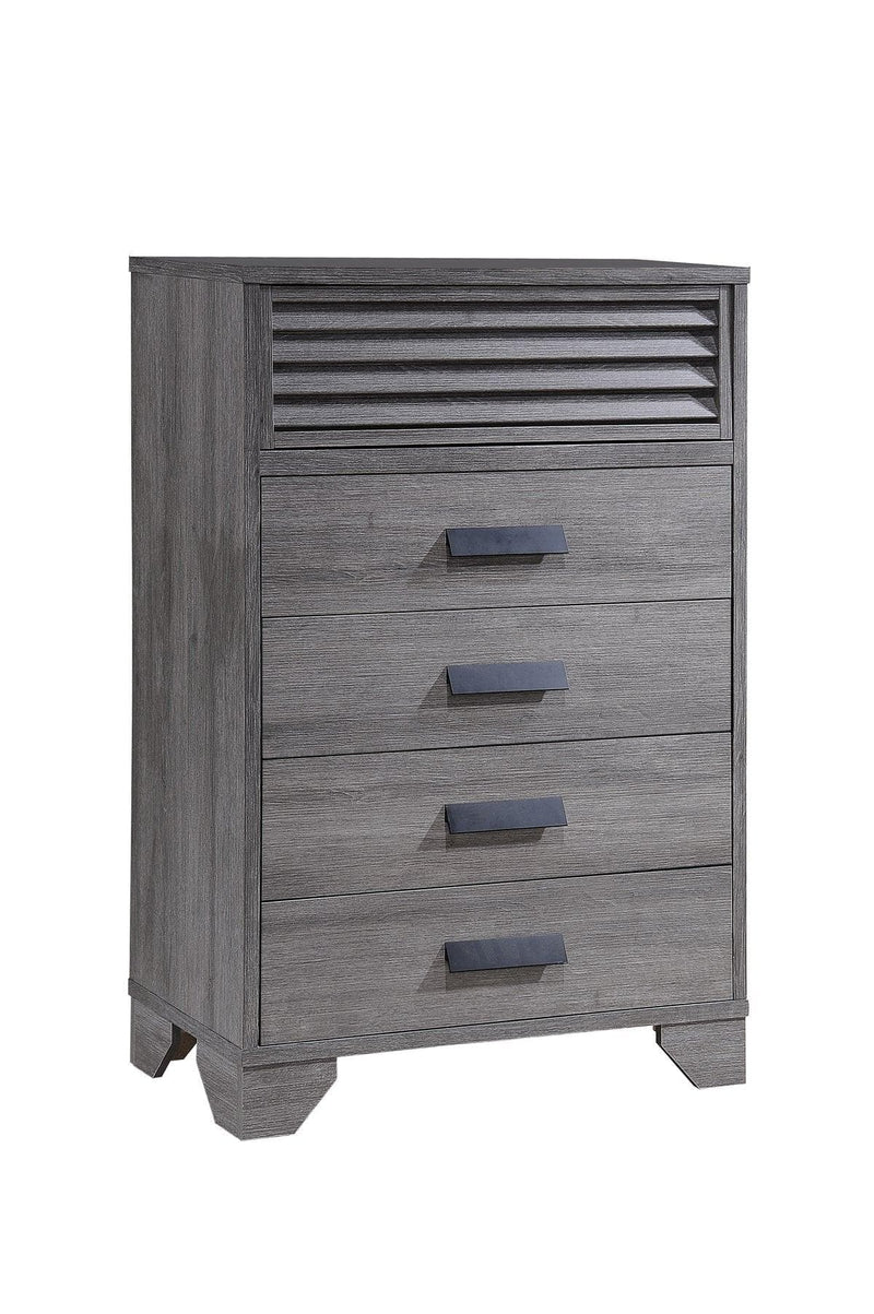 Sarter Gray Chest - Ornate Home