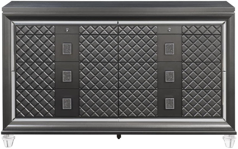 Sawyer - Metallic Gray - Dresser - Ornate Home