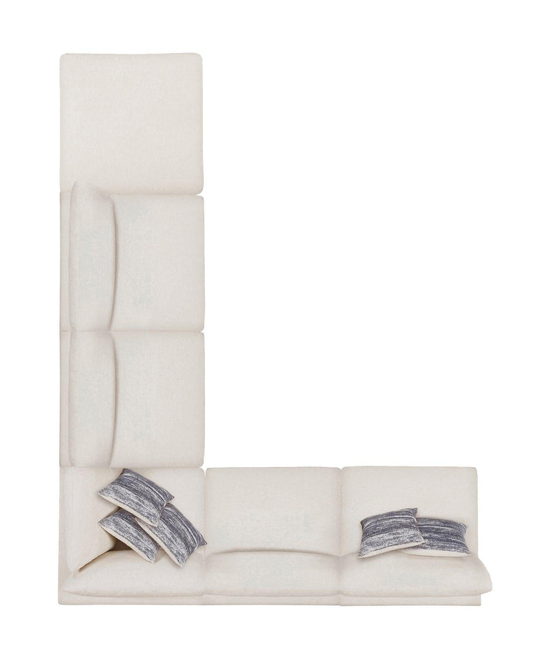 Serene - Beige - 6pc Modular Sectional - Ornate Home