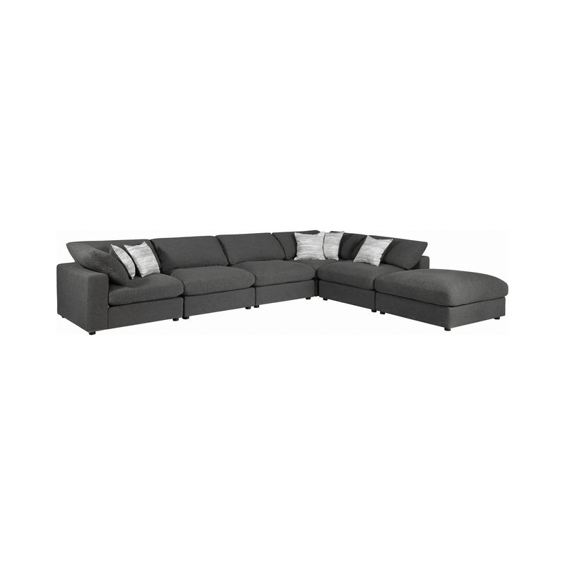 Serene - Charcoal - Modular Sectional Fabric - Create your own Style - Ornate Home