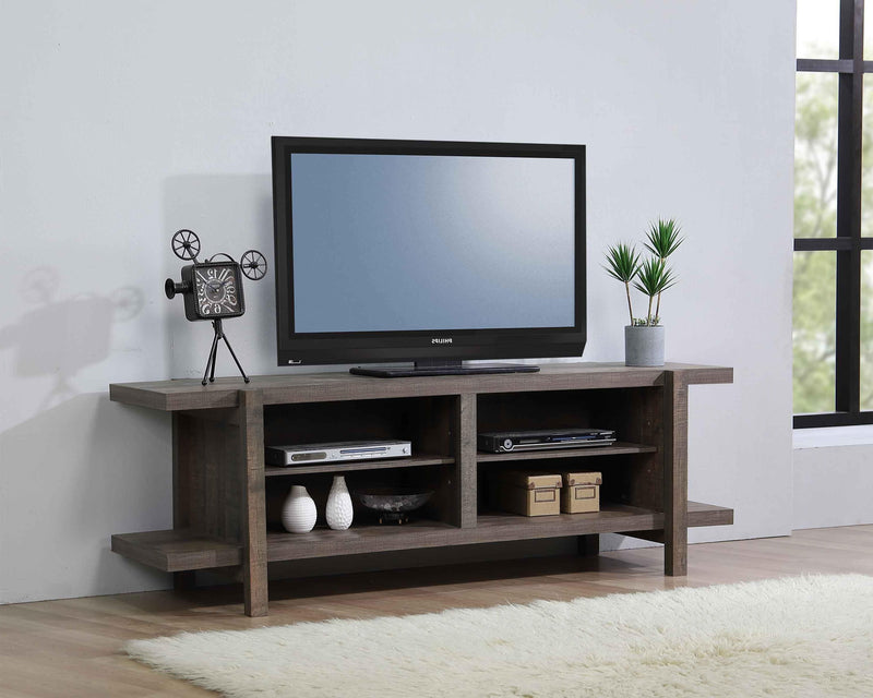 Tacoma Brown 65" TV Stand - Ornate Home