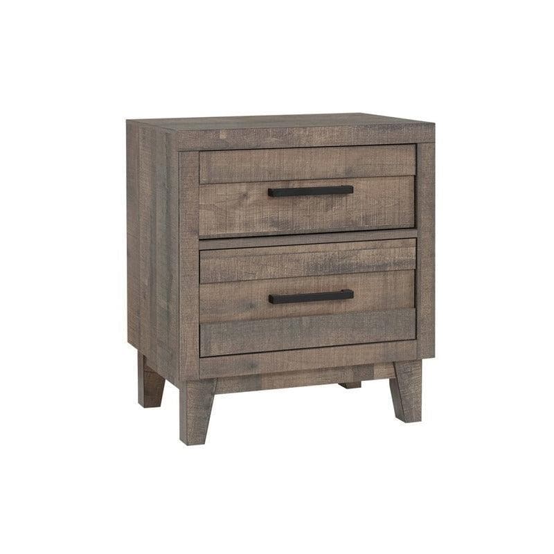 Tacoma Rustic Brown Nightstand - Ornate Home