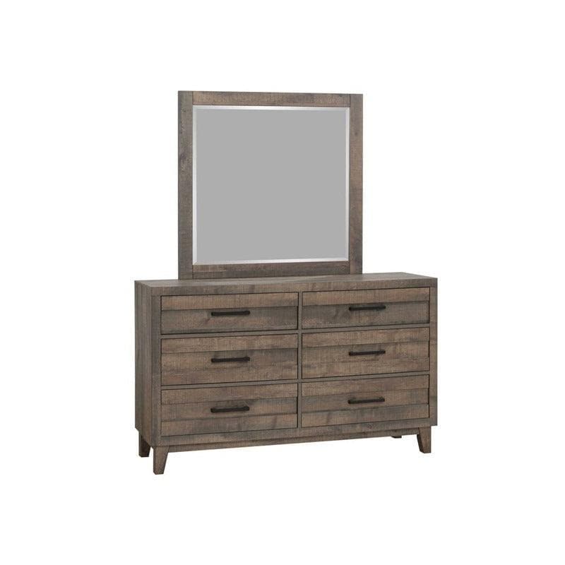 Tacoma Rustic Brown Panel Bedroom Set - Ornate Home