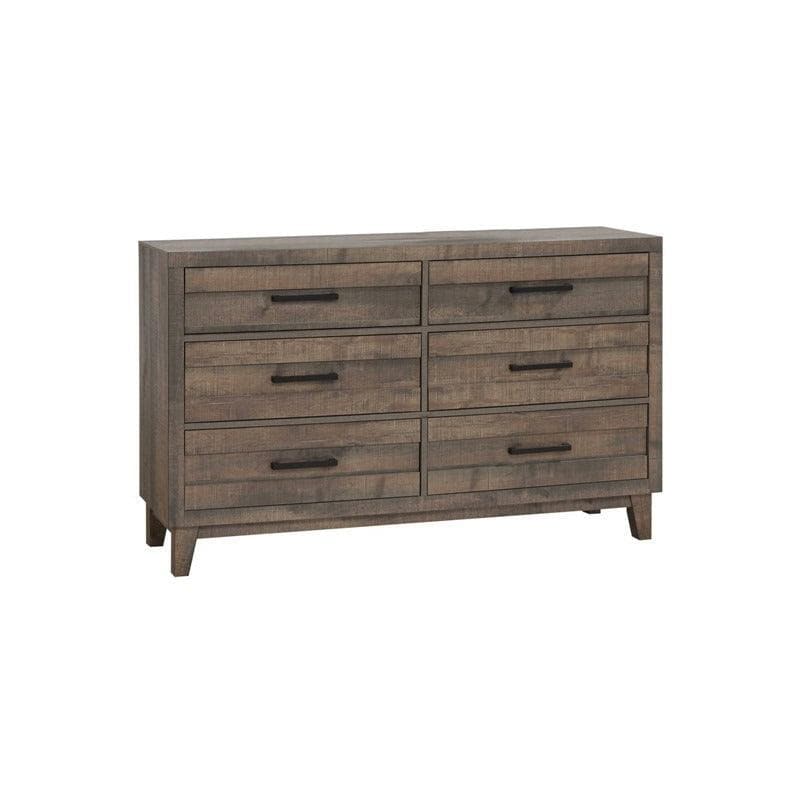 Tacoma Rustic Brown Panel Bedroom Set - Ornate Home