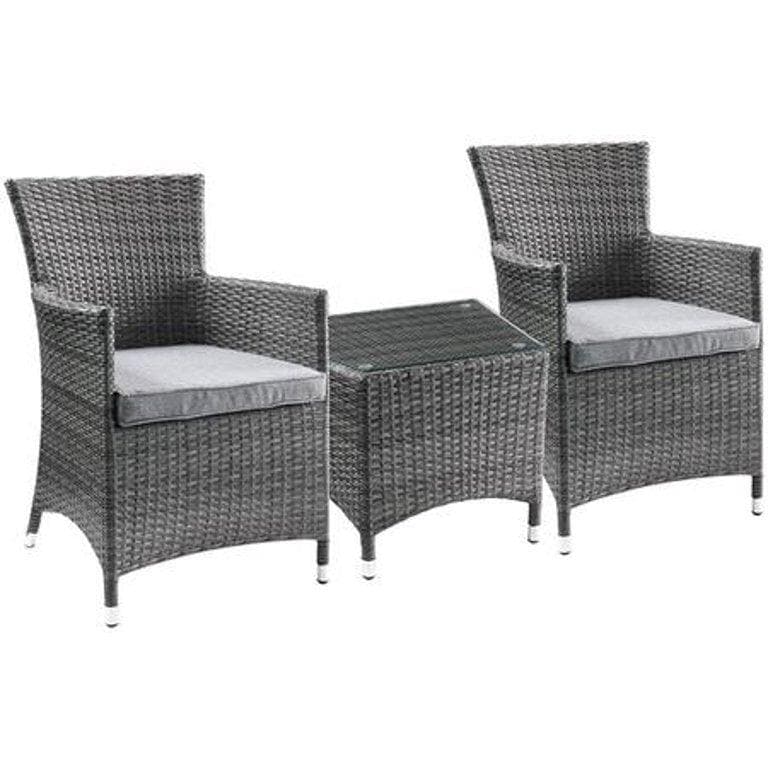 Tashelle - Gray - Patio Bistro Set - 3pc Set - Ornate Home