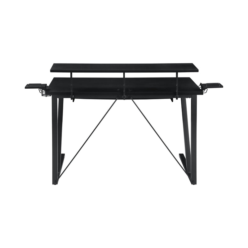 Tech Spec - Gunmetal - Gaming Desk - Ornate Home