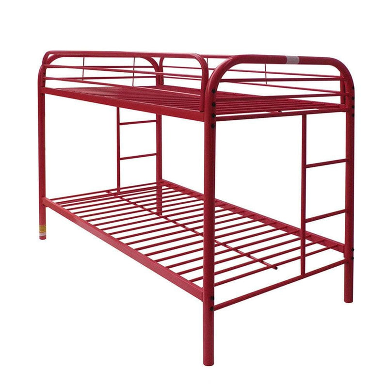 Thomas Red Bunk Bed (Twin/Twin) - Ornate Home