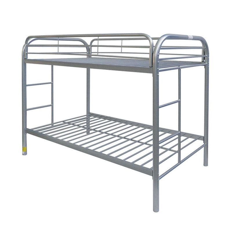 Thomas Silver Bunk Bed (Twin/Twin) - Ornate Home