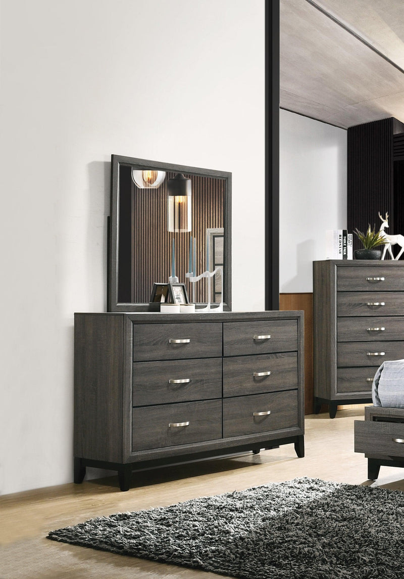 Valdemar Weathered Gray Dresser - Ornate Home