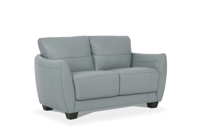 Valeria Watery Leather Loveseat - Ornate Home