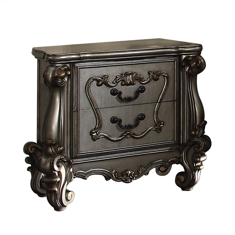 Versailles - Antique Platinum - Nightstand - Ornate Home