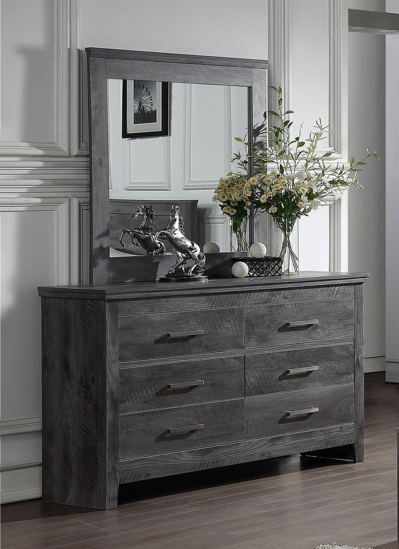 Vidalia - Rustic Gray Oak - Dresser - Ornate Home