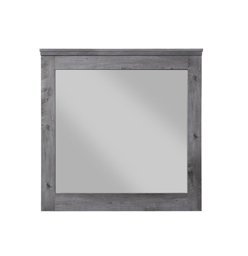 Vidalia Rustic Gray Oak Mirror - Ornate Home