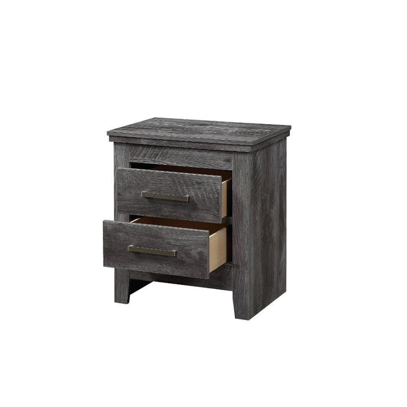 Vidalia - Rustic Gray Oak - Nightstand - Ornate Home