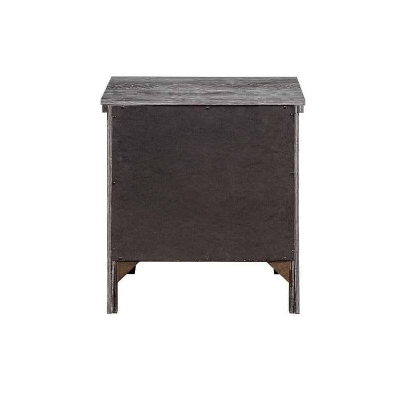 Vidalia - Rustic Gray Oak - Nightstand - Ornate Home