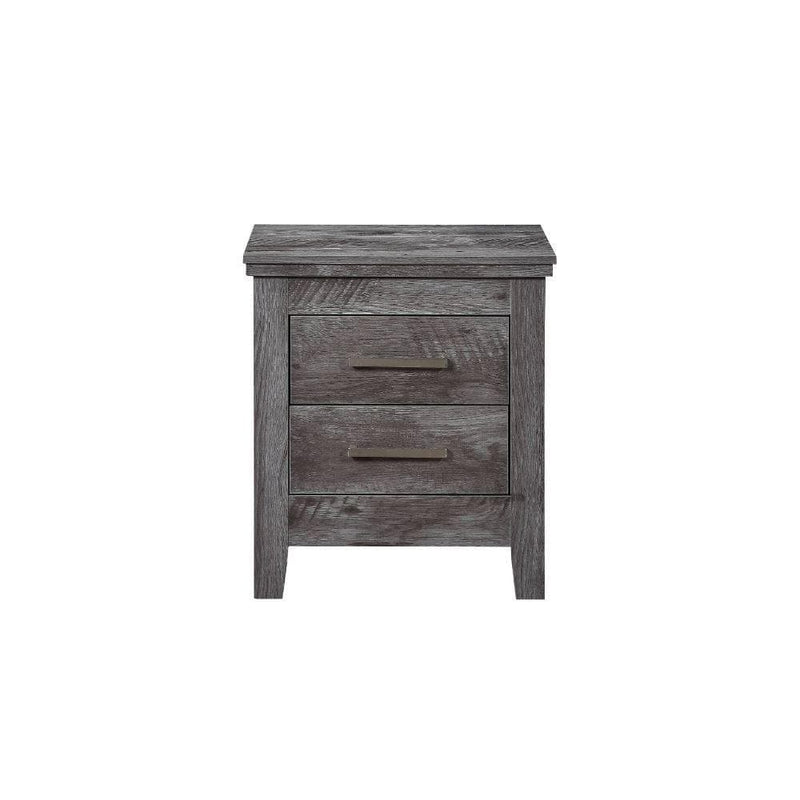 Vidalia - Rustic Gray Oak - Nightstand - Ornate Home