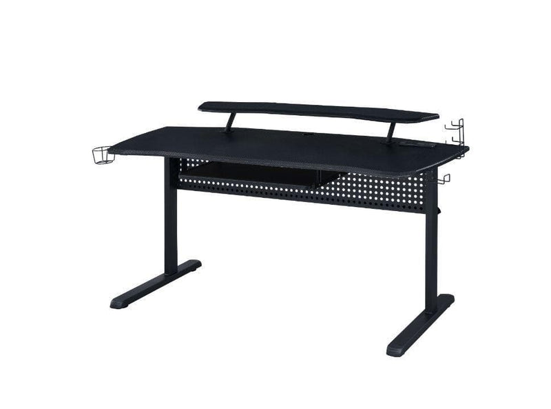 Vildre Gaming Desk w/LED & USB Port - Ornate Home