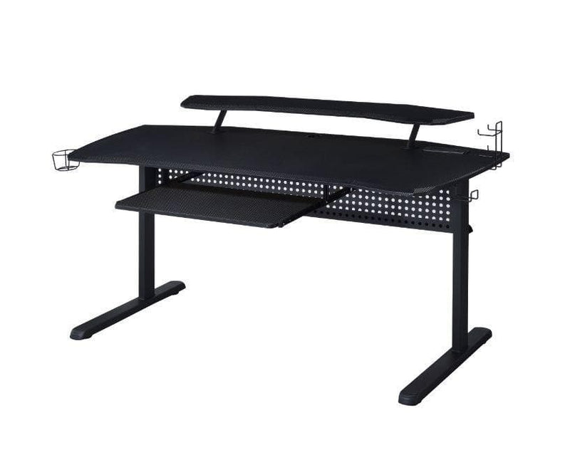 Vildre Gaming Desk w/LED & USB Port - Ornate Home